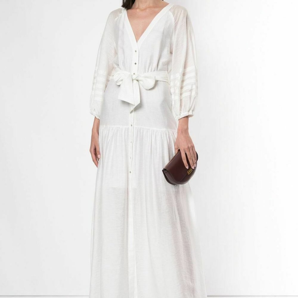 NWT Manning Cartell Maxi Dress Off White Size US2